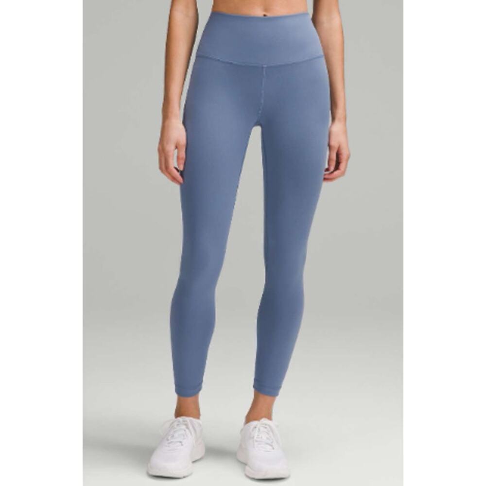 Lululemon Wunder Train High-Rise Tight 25" Legging Run Active Yoga Blue 12